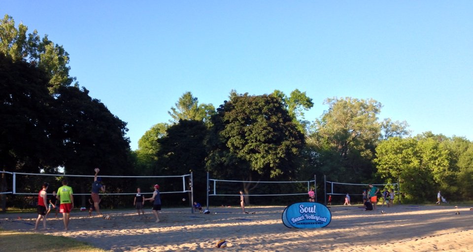 Where else would you want to be? @ptbo_com  #beach #volleyball