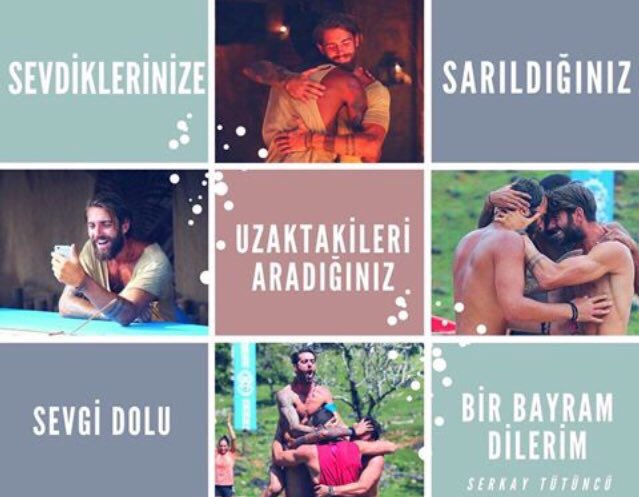 serkayruzgari's tweet photo. İyi Bayramlar Herse🎉❤️💃🏼 @CansuKaniskan @SerkayTutuncu23 
#survivor ➰ https://t.co/voOHyIY49r
