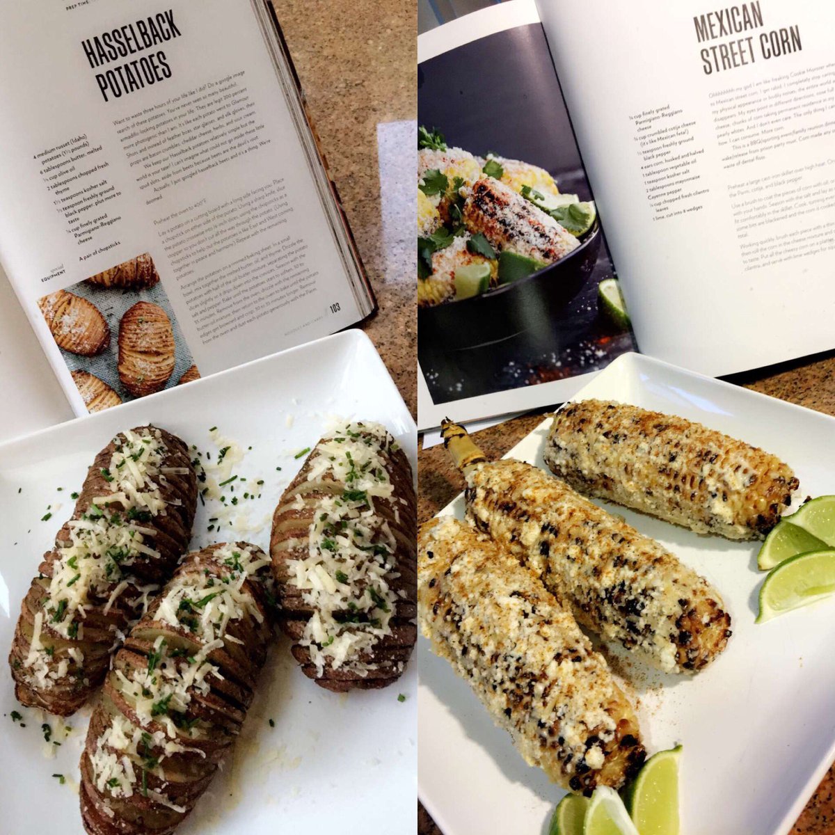 AbbyCrossXXX's tweet photo. I'm obsessed wit this book🍴#4thofjuly #foodporn #chrissyteigencookbook #foodie #datcorntho🌽 #lovecookin #ididthat💁 https://t.co/8AfmDuDzsO