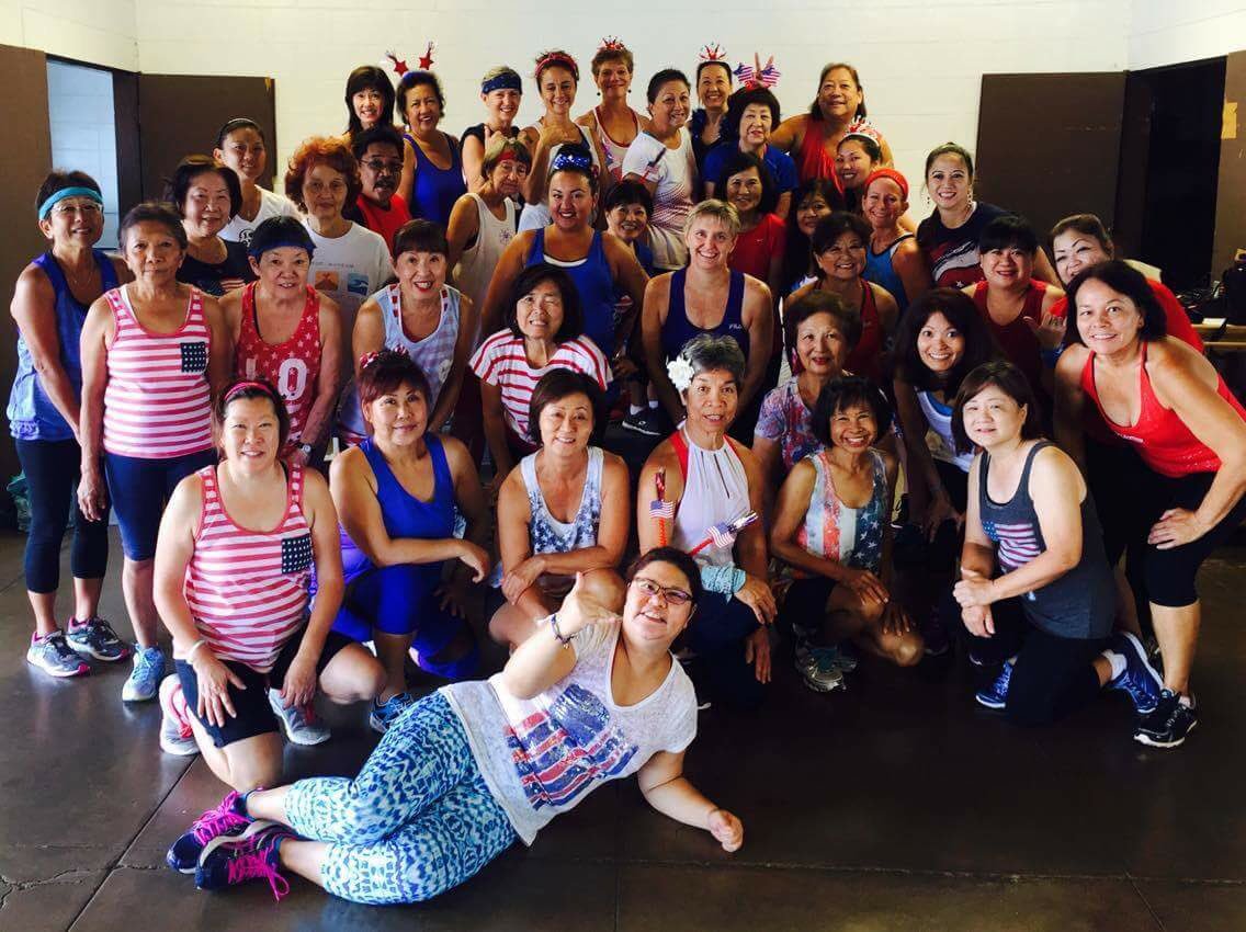 mjjazz's tweet photo. Happy 4th of July from Honolulu!! 54 in attendance to dance and celebrate!! @mjjazz @JazzerciseInc @ShannaNelson https://t.co/vwhzDEMmqU