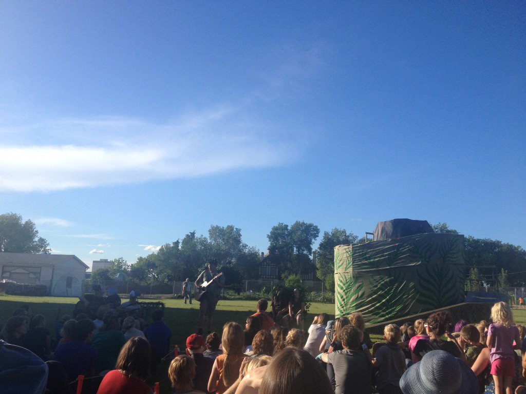 <a href="/SumTheatreSK/">Sum Theatre</a> in the park! Little badger and the fire spirit by Maria