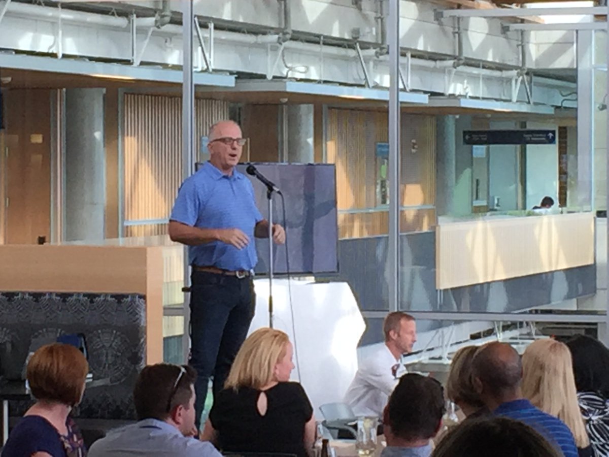 twittnut's tweet photo. Dean Shareski #ignite @ UBC Short Course #sc2016 https://t.co/q7jRYhd8hV