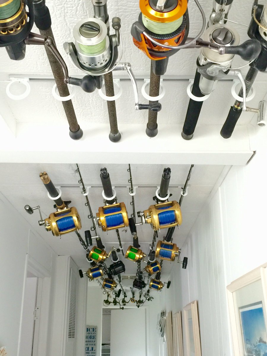 ctcfish's tweet photo. Some people see way to many fishing rods. I see a fishing opportunity waiting...Happy Fourth of July... Salt Life... https://t.co/wJj44nzIUg