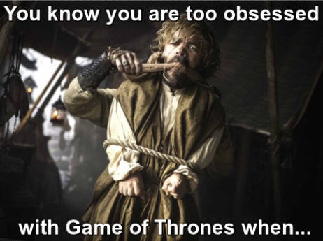 When you can recite the Night's Watch vows as easily as your favorite song or poem. Guilty. #GameofThrones