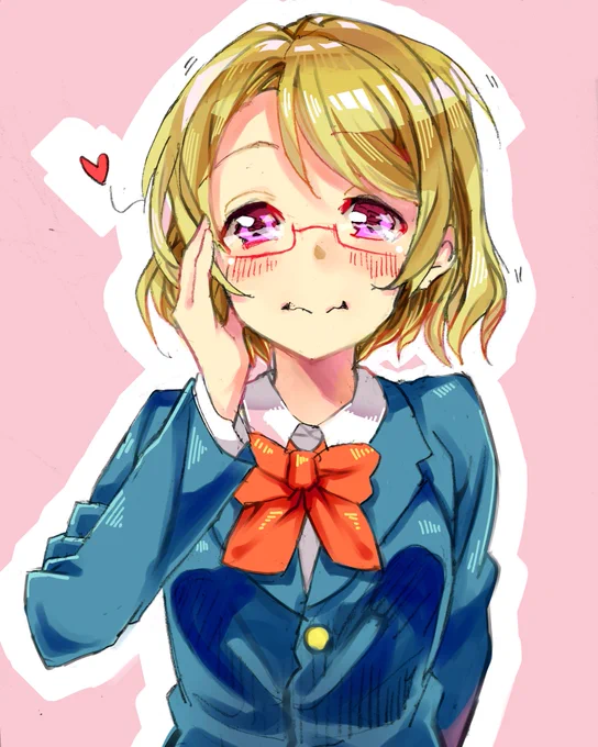夏コミに出すラブライブ!合同誌のイラスト描いてます。
この時期他にも期末だのアニ研の制作だのあってやばい。 