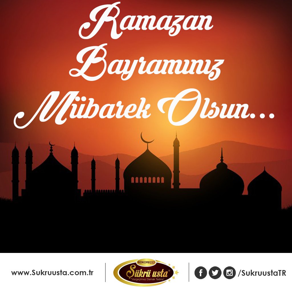 Ramazan Bayramınız Mübarek Olsun.