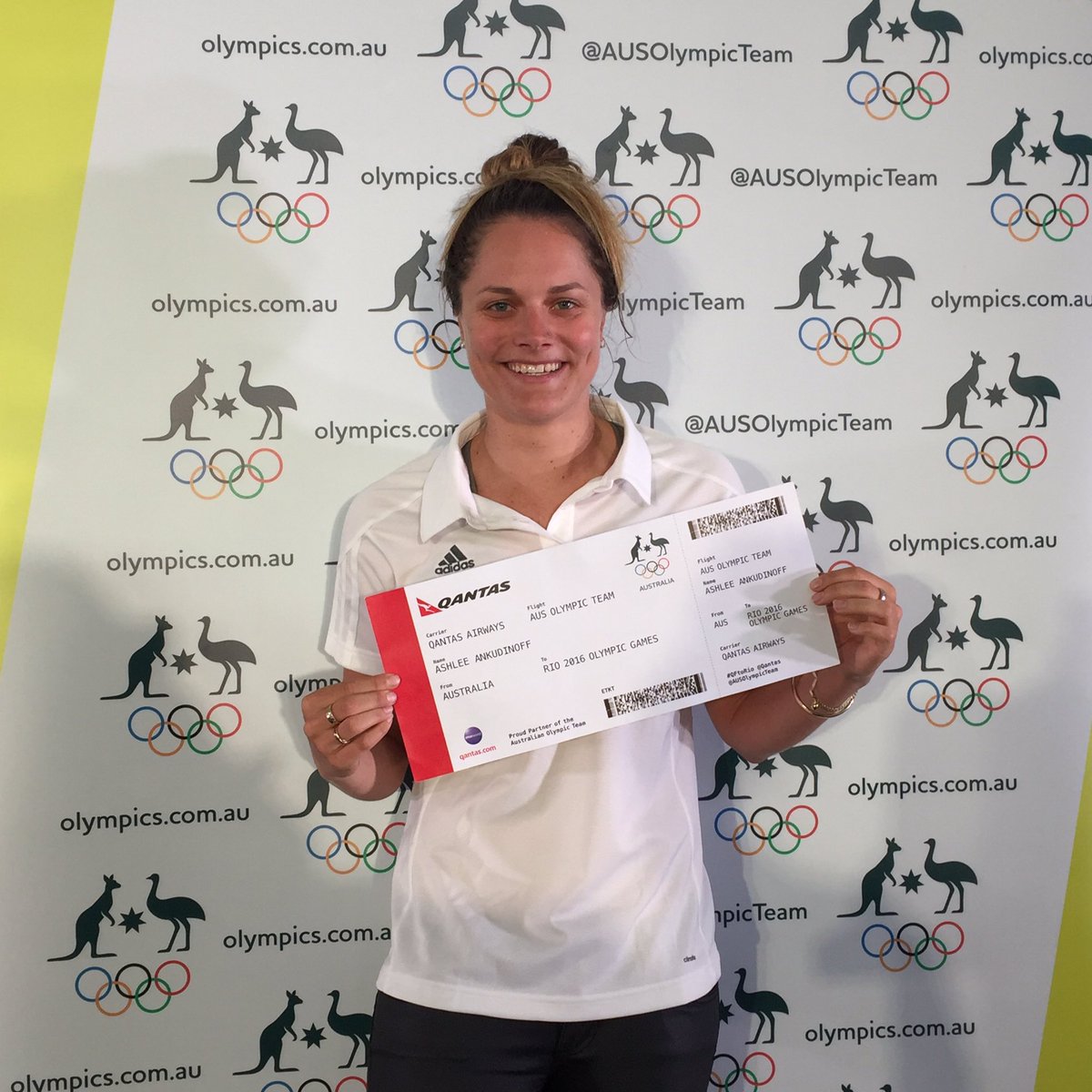 I'm off to Rio!!!!! #OneTeam #Rio2016