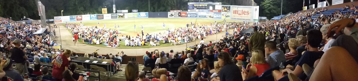 RT <a href="/brymell2/">Bob Rymell</a>: Folks at McCormick field are ready for some fireworks  #avlent