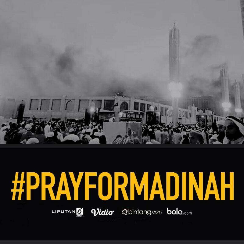 Semoga saudara-saudara kita yang di sana tetap berada dalam lindungan-Nya. #PrayForMadinah