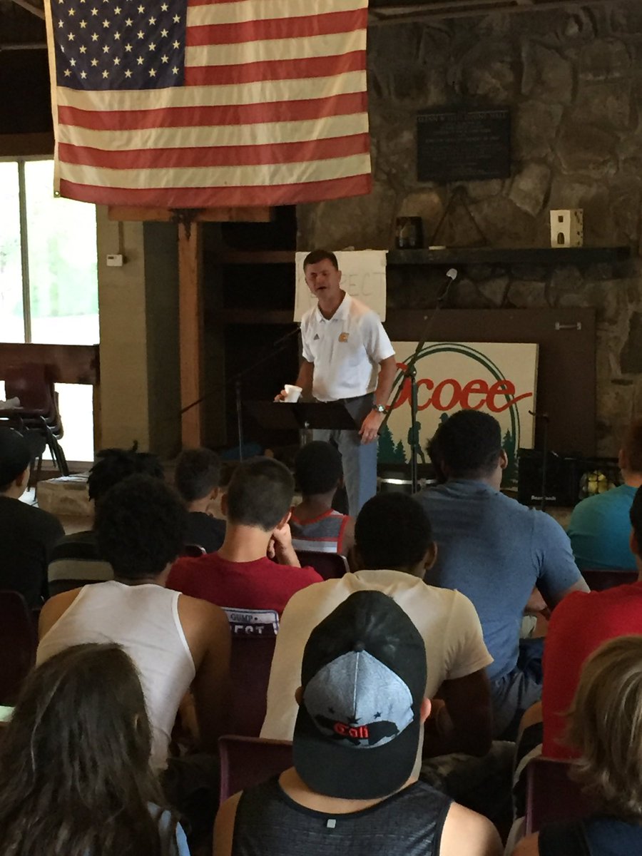 Thank you @DBlackburnUTC for speaking to us at #boxingnotbulletscamp #yourethebest