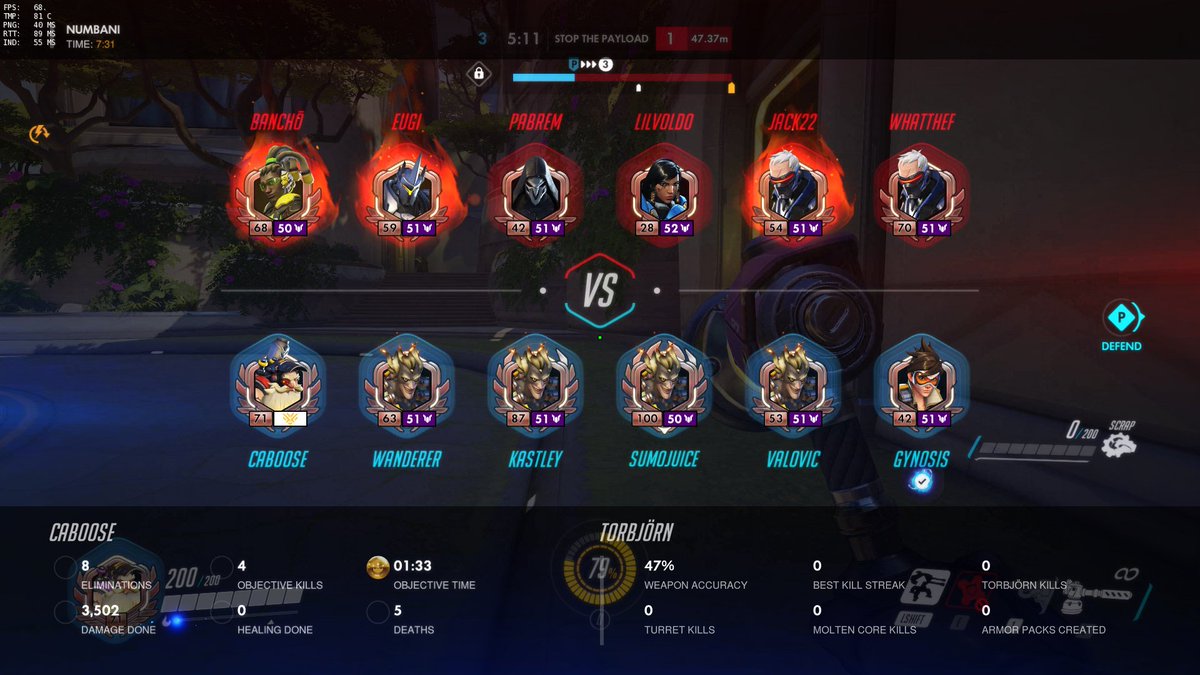 Caboose967's tweet image. I hate this game so much. @PlayOverwatch #competitivemode #junkrat