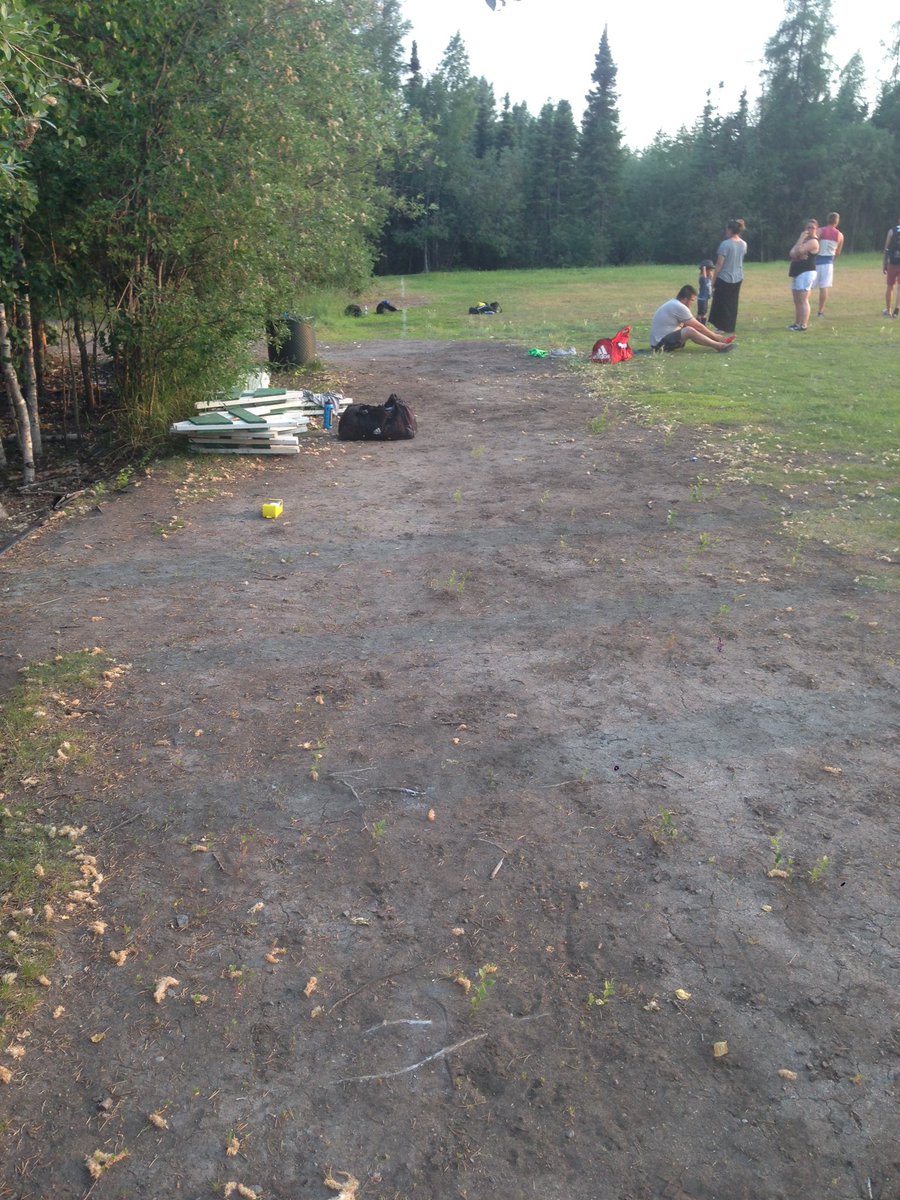 GBRANDFORD's tweet photo. @MarkHeyck How can the city let this soccer field get this bad and we can no longer use William Mac for yksoccer https://t.co/o8H4HDzwL1