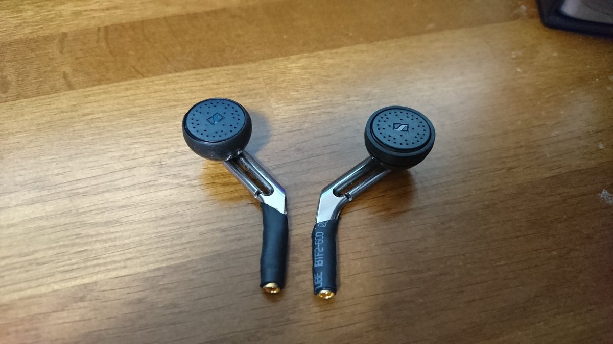 Sennheiser MX985のMMCX化終わり！ これで断線を気にせずに使える。