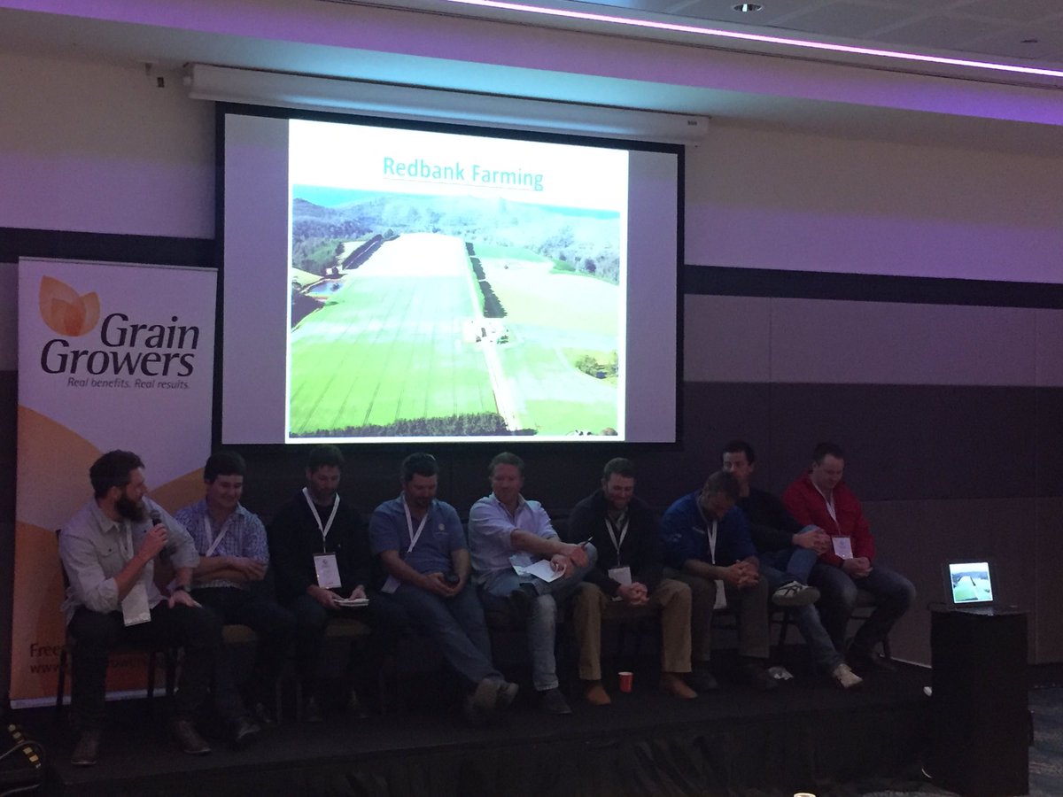 DavidEvans_59's tweet photo. Young Grain Farm Leaders explain how the @GrainGrowersLtd programme has challenged &amp; helped them in their business https://t.co/wtuJNAkwlX