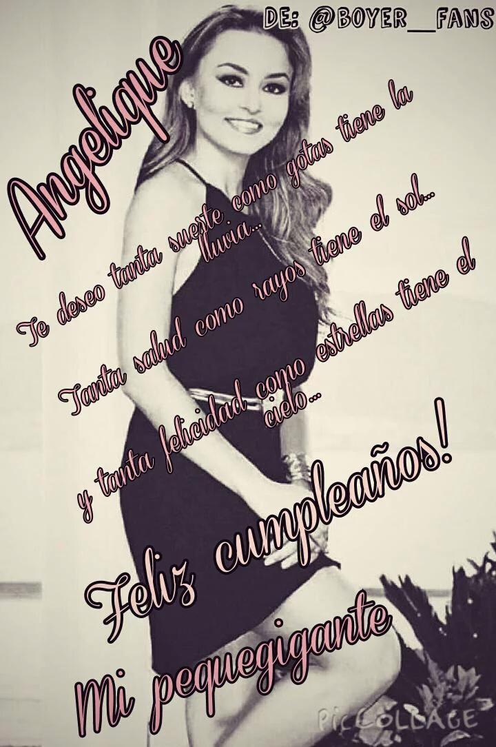 boyer_fans's tweet photo. @Anboy88 eres una persona maravillosa, llena de talentos y cualidades... #FelizCumpleAngie TE QUIERO MUCHOO...🎂🎊🎊🎁🎊🌹 https://t.co/nR8yvNaGFB