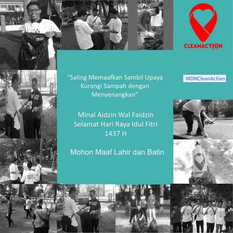 Selamat Hari Raya Aidil Fitri. Bersama kita raih kemenangan. #LebaranKurangiSampahYuk #LebaranKerenTanpaSampah