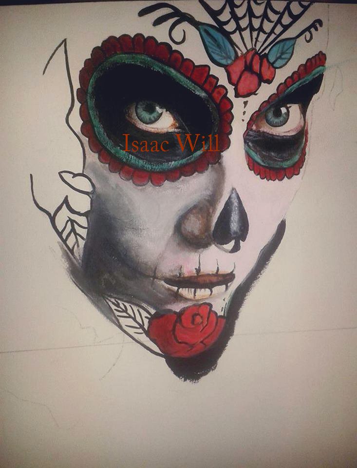 Retrato en proceso..

#Catrina #Paint #Portrait <a href="/Oso/">David Sasaki</a> S.tampa