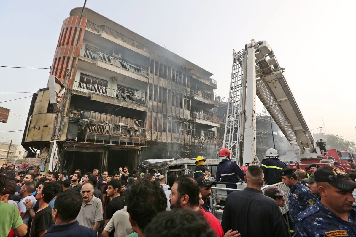 webnotitarde's tweet photo. Bagdad: Aumenta a 213 la cifra de muertos en atentado https://t.co/WL1k1pq5DR #Internacionales https://t.co/r2wrRaLYbT