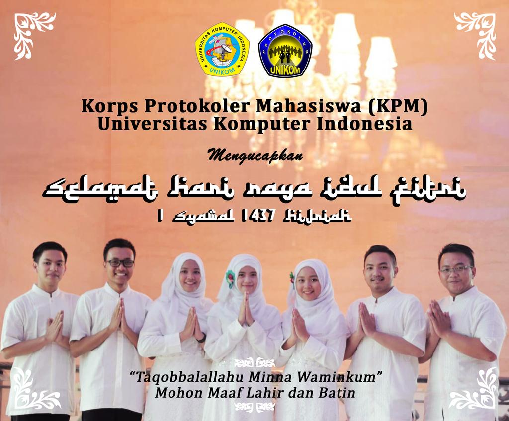 "Taqabbalallahu Minna Waminkum"
Selamat Hari Raya Idul Fitri 1437 H, Mohon Maaf Lahir dan Batin... 🙏😇😇🙏