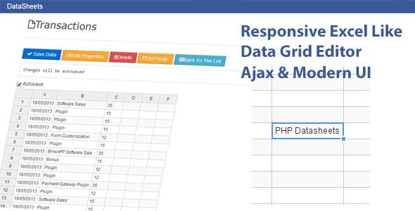 WpWarez's tweet image. PHP DataSheets - #Excel Like Data Grid Editor ... - #Bdinfosys #DataEditor #Datagrid goo.gl/oy70GY