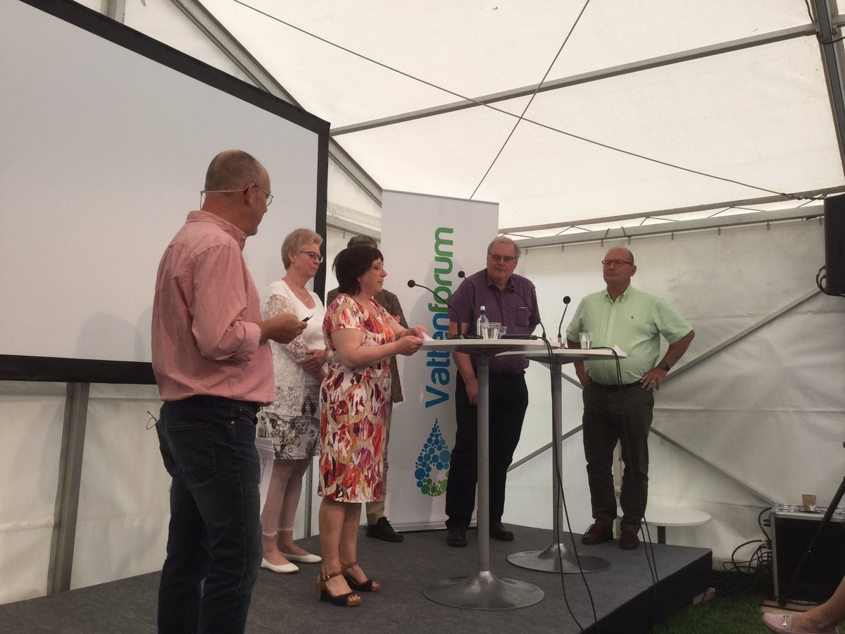 Hur ska VA-Sverige klara framtida utmaningar? Debatt på #vattenforum #almedalen