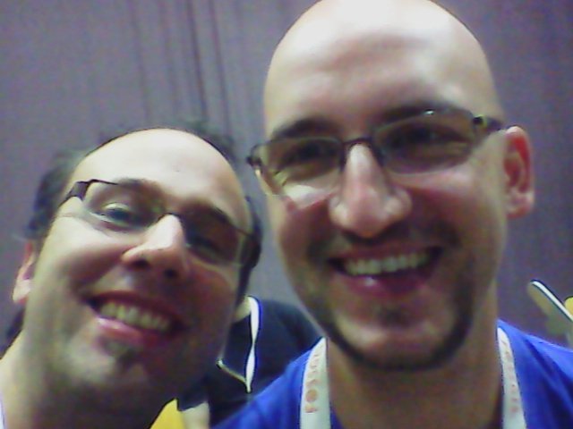 hutzelknecht's tweet image. Schau mal wenn ich auf der #FOSSGIS2016 getroffen haben. #Andi4president