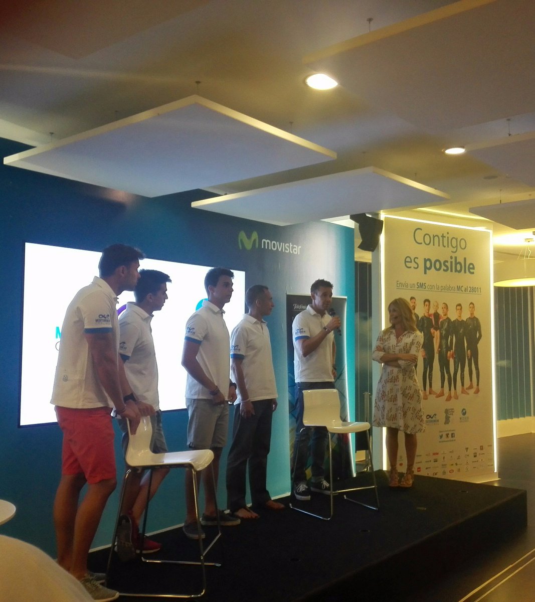 Telefonica's tweet photo. El equipo de #Mediterraneanchallenge recorrerá 300 km a nado y corriendo a lo largo de 60 horas sin interrupciones https://t.co/ETyPJD26ao