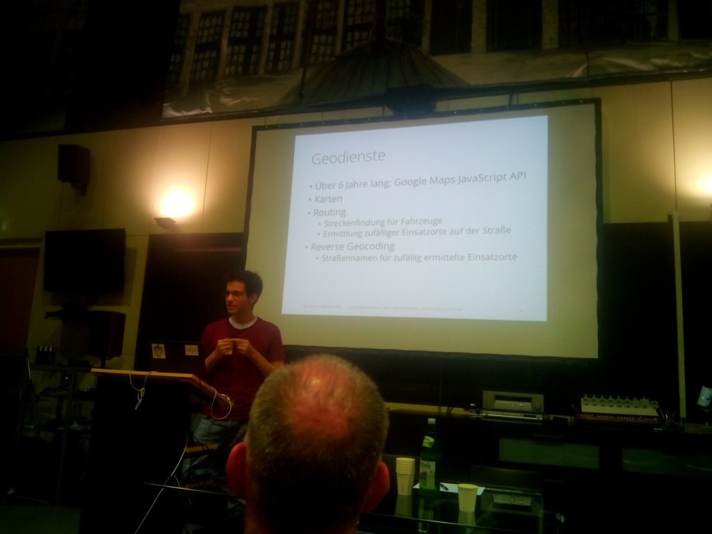 hutzelknecht's tweet image. #Googlemexit auf der #FOSSGIS2016 von #LstSim