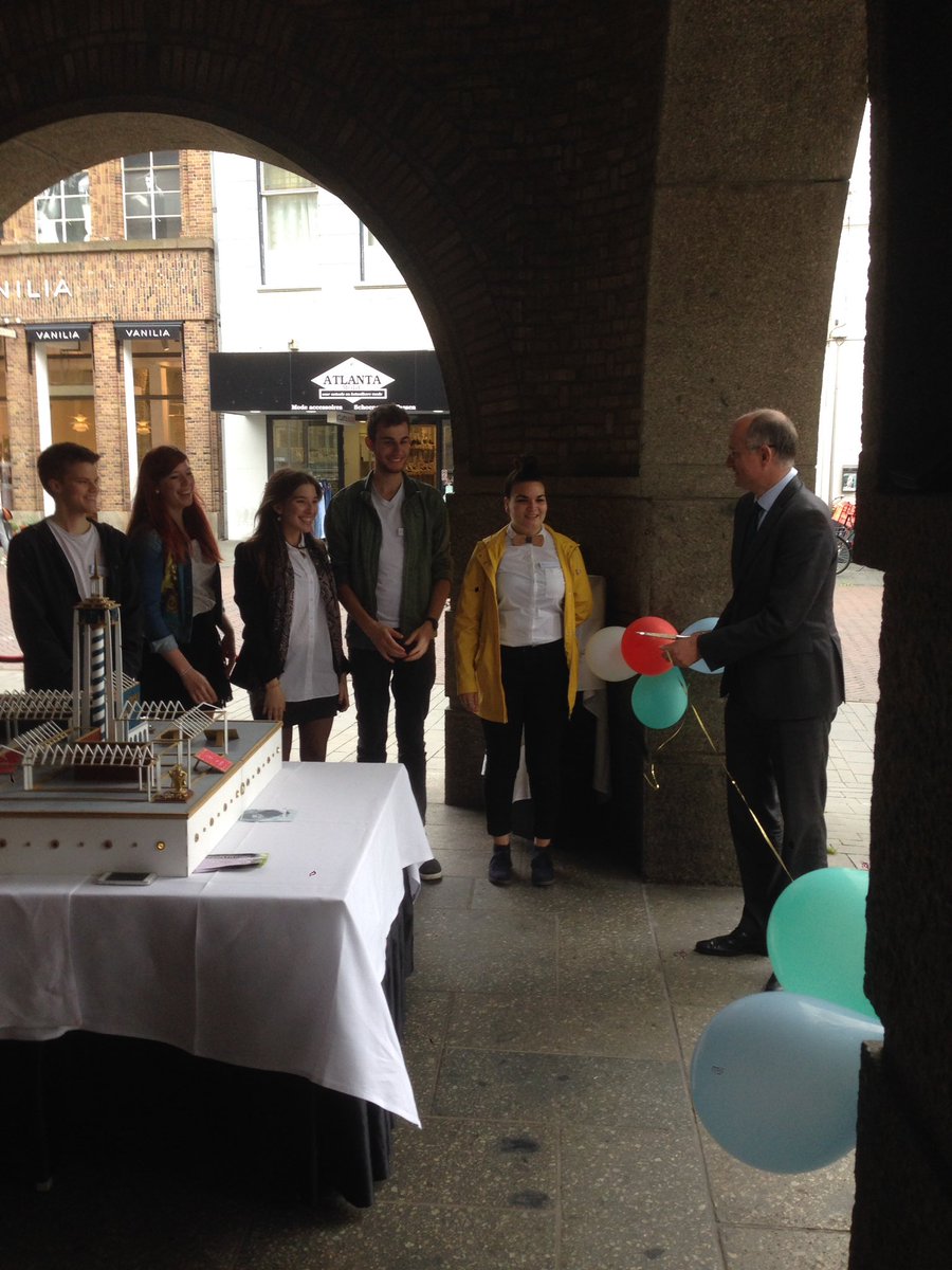 PGWelman's tweet photo. Opening Fusion of Art &amp; Technology door @OnnovVeldhuizen bij stadhuis. https://t.co/RFUNUOlE7B