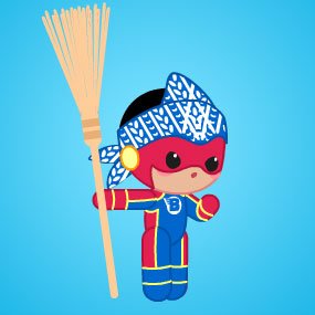 Teman2 Actioners yg akan Sholat Ied, alas korannya jangan lupa dibawa kembali pulang ya, gabole ninggalin sampah :)