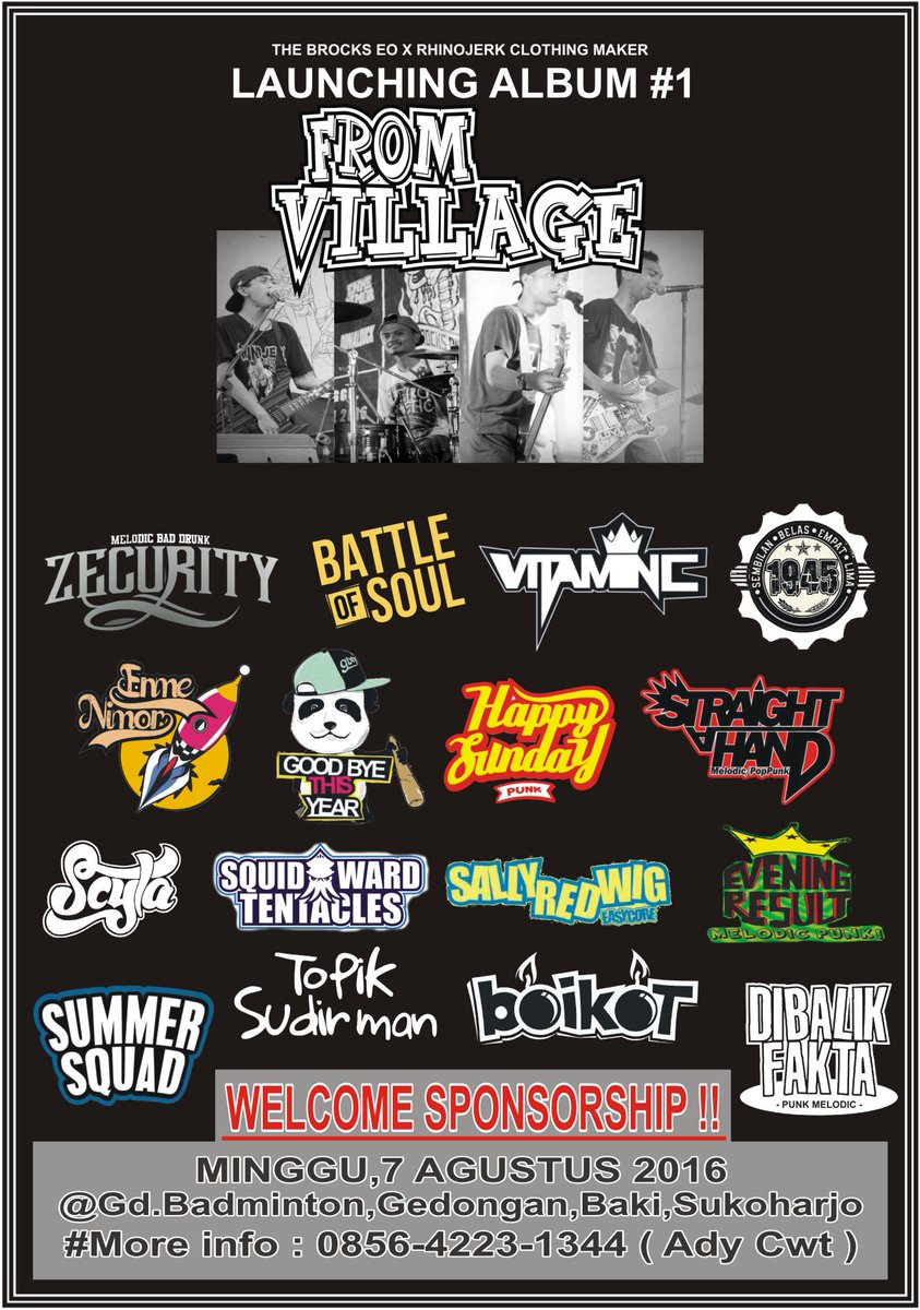 Hello Youngster!! Pastikan kalian ada dibarisan paling depan! See you on 7/8/2016 #ThebrocksEo