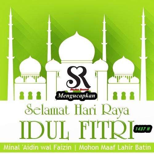 Segenap artis Stasiun Record mengucapkan Selamat Idul Fitri 1437 H, Minal Aidin Wal Faizin Mohon Maaf Lahir &amp; Bathin