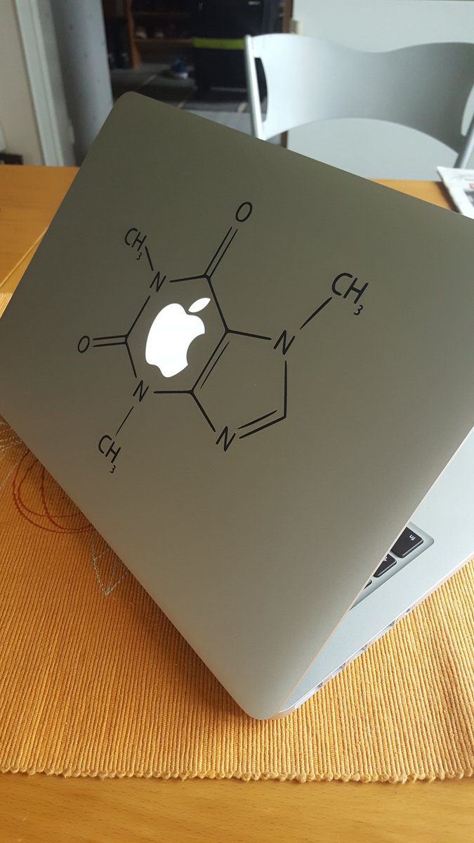 pelias_007's tweet photo. @VinylInfusion This new caffaine decal will surely make my chemistry teacher jealous! Greetings from Finland! https://t.co/JdwasV7S3z
