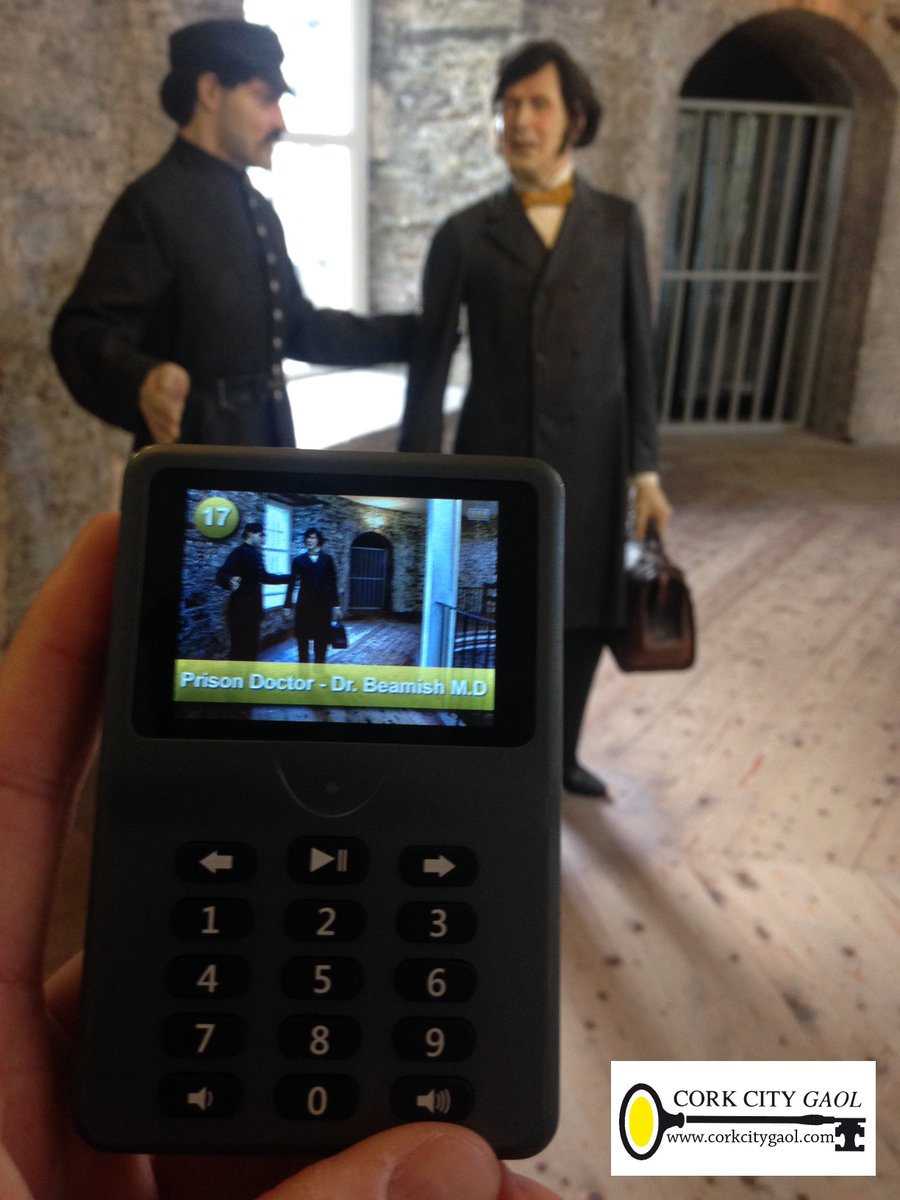 Our @imagineear audio guides really add to your experience when you're visiting the Gaol. #lovecork #corktourism