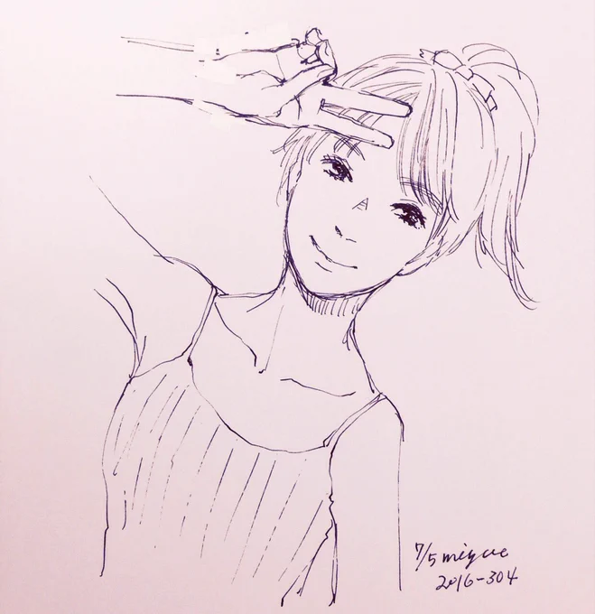 今日の5分スケッチ
Today's 5 minutes sketch

2016年-304枚目

#5分スケッチ
#5minutessketch

 Cute is world peace :) 