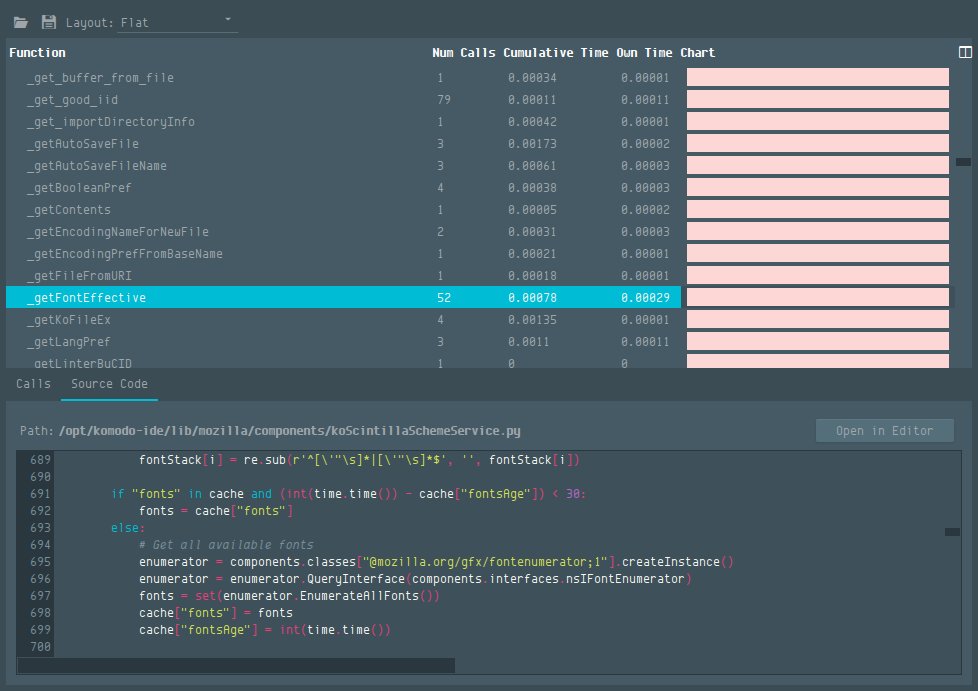 komodoide's tweet image. Learn how we made @komodoide X even faster by @NathanRijksen bit.ly/28R2VG6 #python #cprofile #javascript