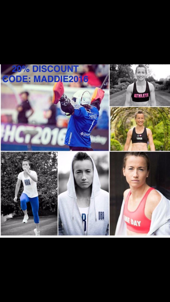 IzzyGrigg's tweet photo. @BHCLadies hey girls, make the most out of Maddie's Olympic selection with a 20% discount @DBASports #belikemaddie https://t.co/tjwa2i19Ti