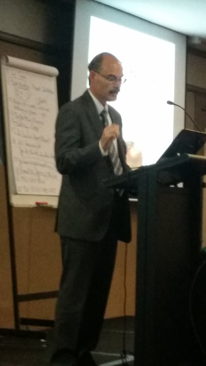 Denis Devos at qualcon2016 #Qualcon2016 wrapping up the Conference