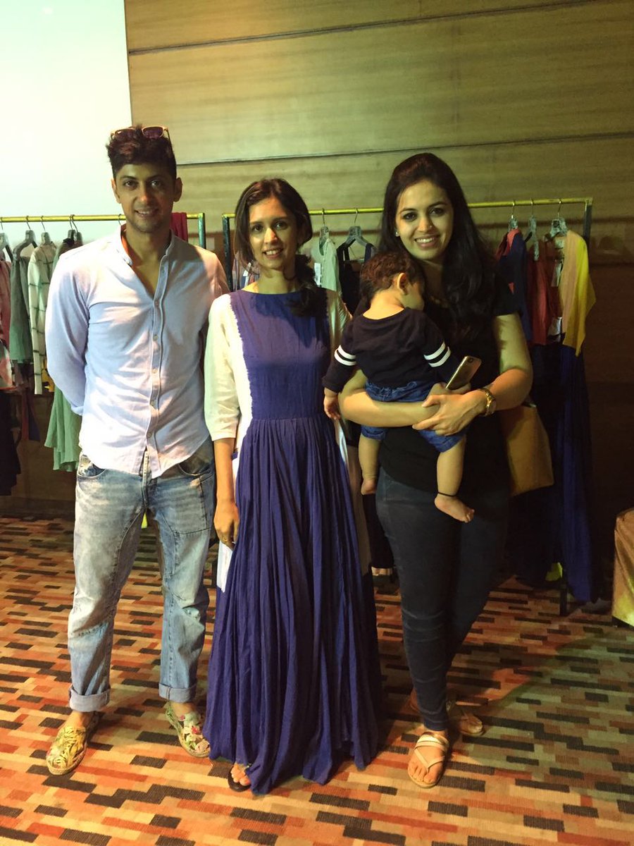 StudioRudraksh's tweet photo. #Design #talent Ahoy! @QuirkBox &amp; Ka:Sha with our founder @RasikaWakalkar @ our Celebration of Every Day #Style https://t.co/SI4urXbRZi