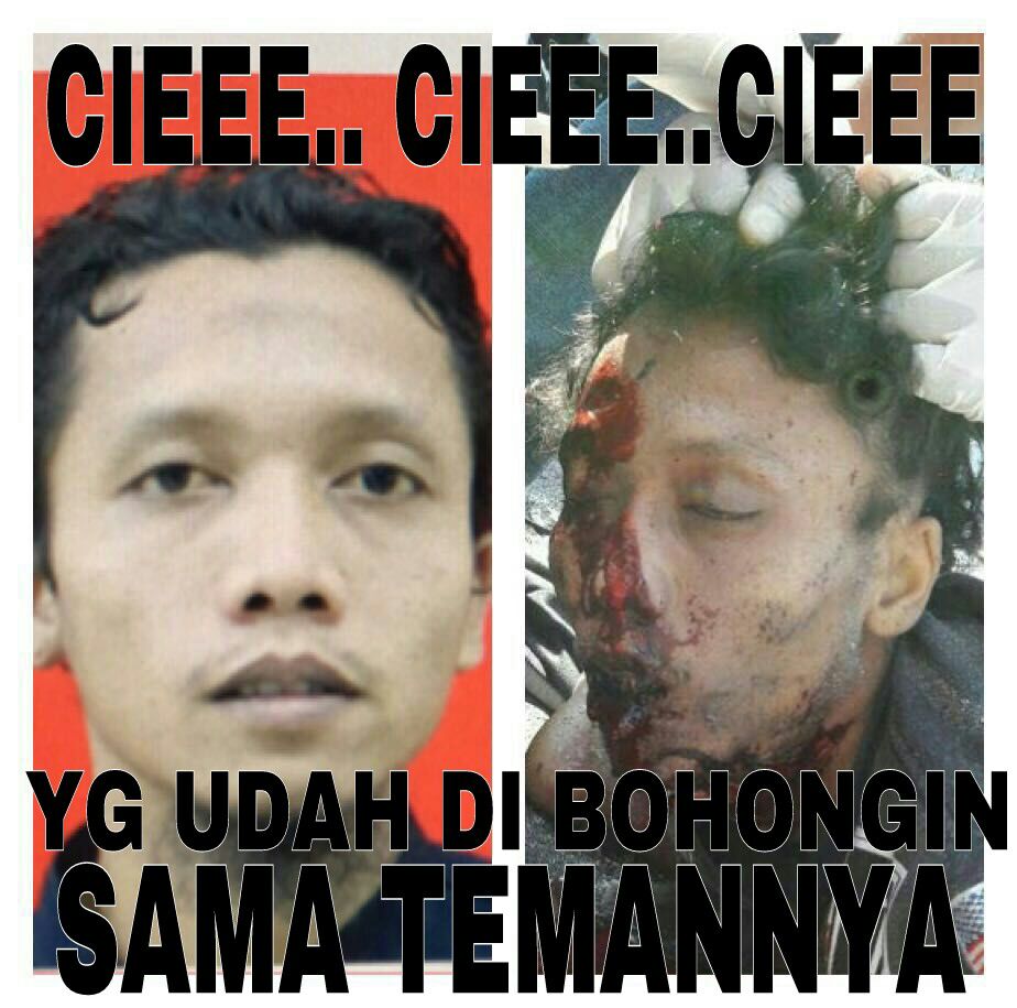 Indonesia Damai On Twitter Beredar Meme Lucu Dari Pelaku Bom Di