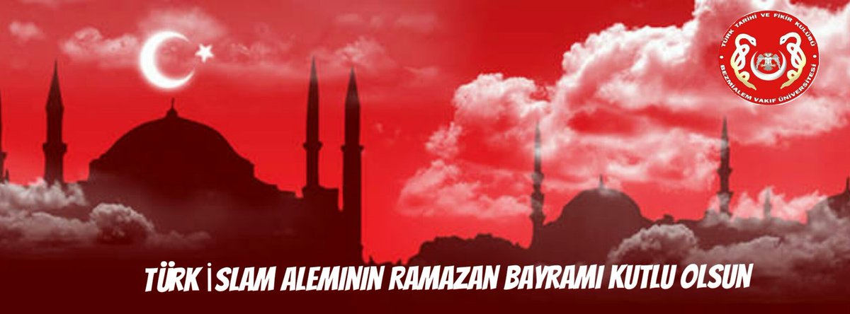 Tüm Türk İslam Aleminin Ramazan Bayramını kutlarız
Hayırlara vesile olmasını Yüce Allahtan niyaz ederiz