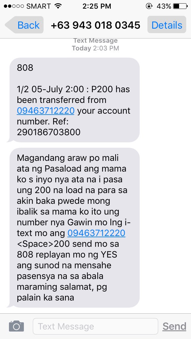 matineesteven's tweet image. loko pa more!!! #pasaload #scam 😝