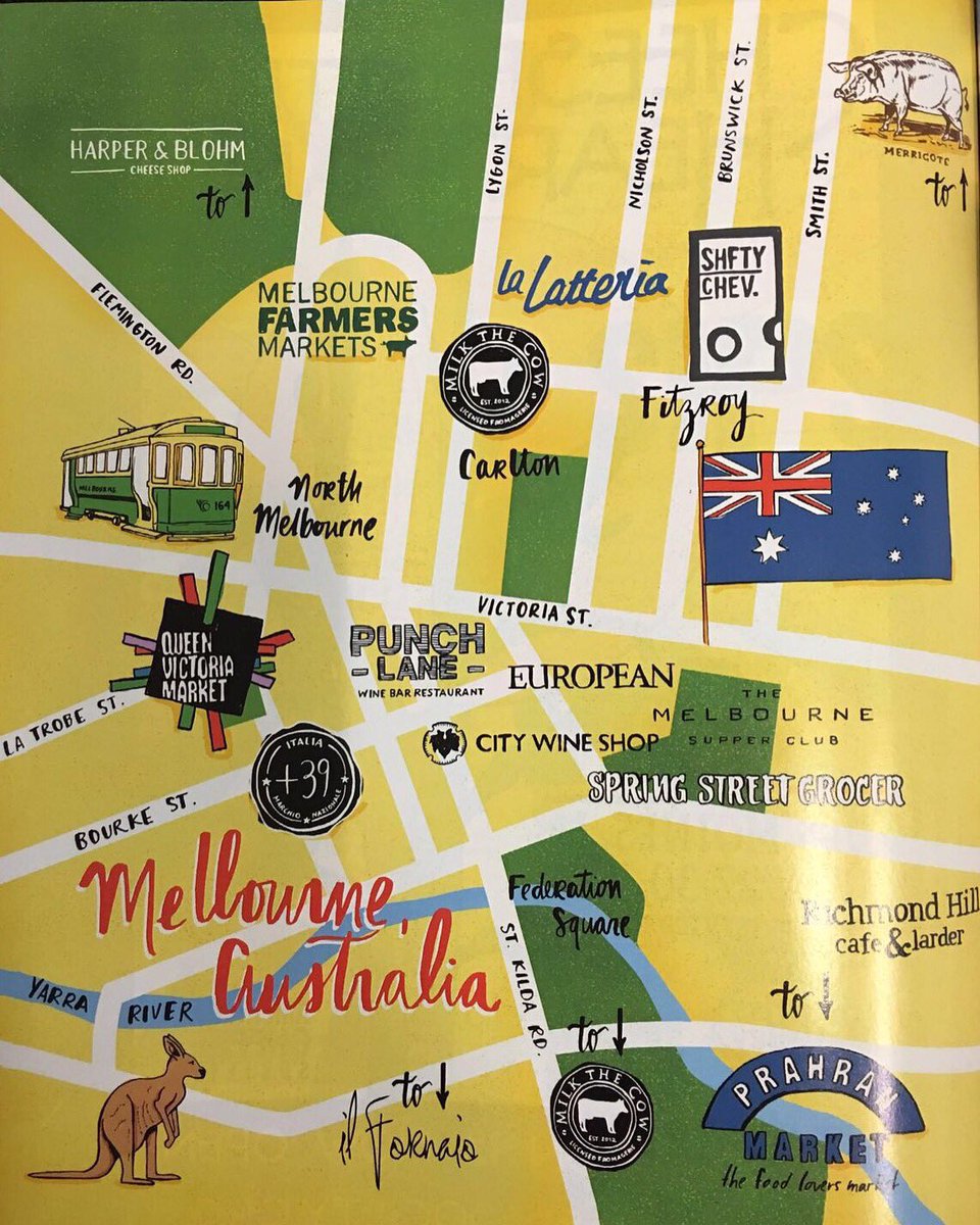 harperandblohm's tweet image. Little bit excited to see Melbourne featured in @culturecheese