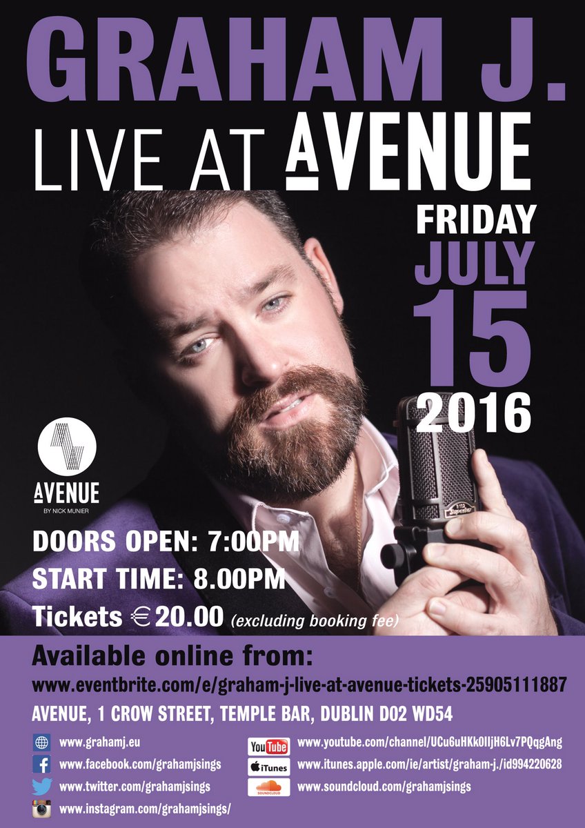 grahamjsings's tweet photo. Here's the link to my show @live_avenue https://t.co/E1N1MmQ3Hd https://t.co/isCATOvFKe