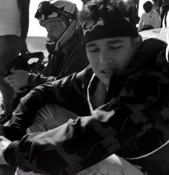 ACMCrewdotcom's tweet image. Austin during video clip recording of Joy Ride #JoyRideMusicVideo