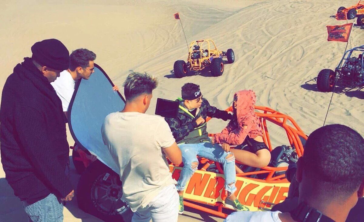 ACMCrewdotcom's tweet image. (3) Austin during video clip recording of Joy Ride #JoyRideMusicVideo