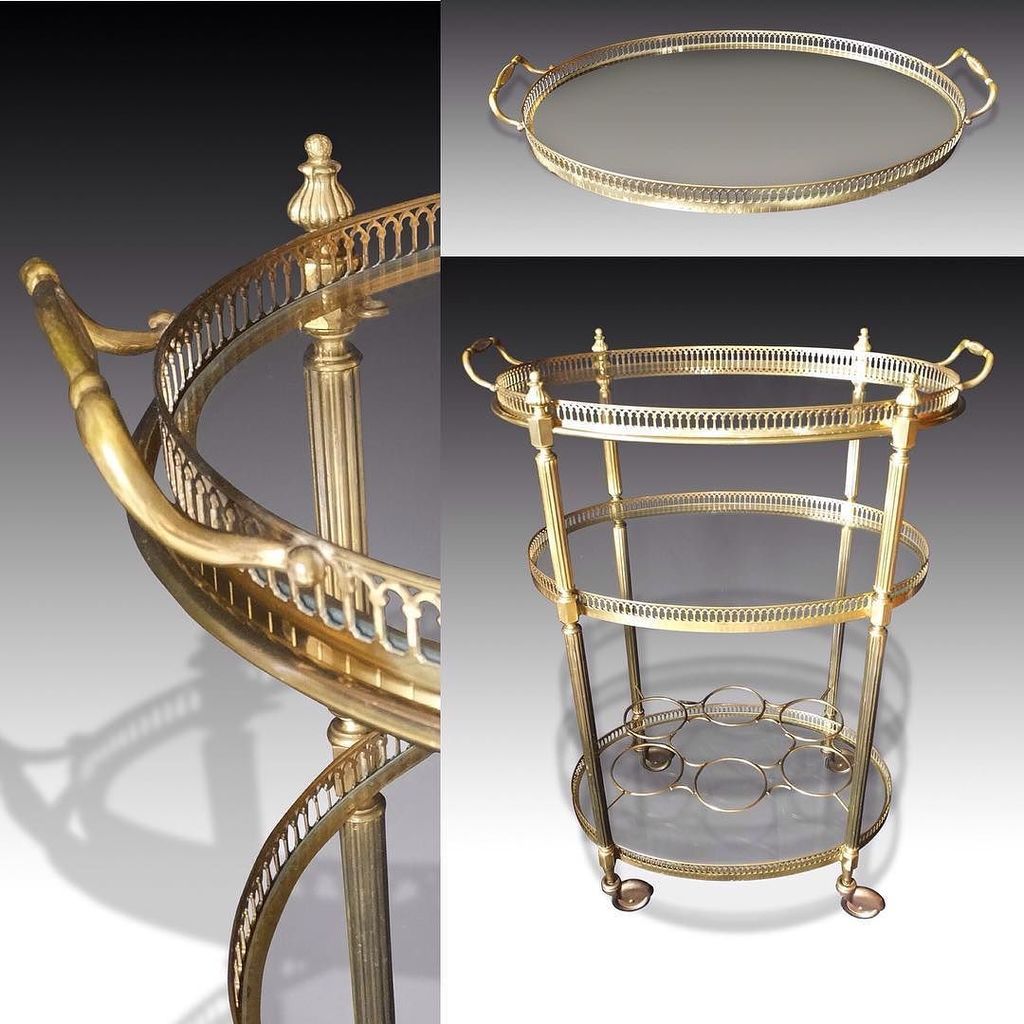 ADPSANTIQUES's tweet photo. New arrival.Vintage 3-tiered trolley with removable tray. #brass #glass #interiors #sideta… https://t.co/dgG3Fk6L1G https://t.co/tpuKrlSVA4