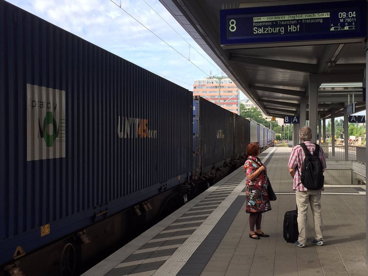 Die Züge nach Salzburg waren auch schon mal bequemer #AGIT2016 #FOSSGIS2016 #agit #FOSSGIS