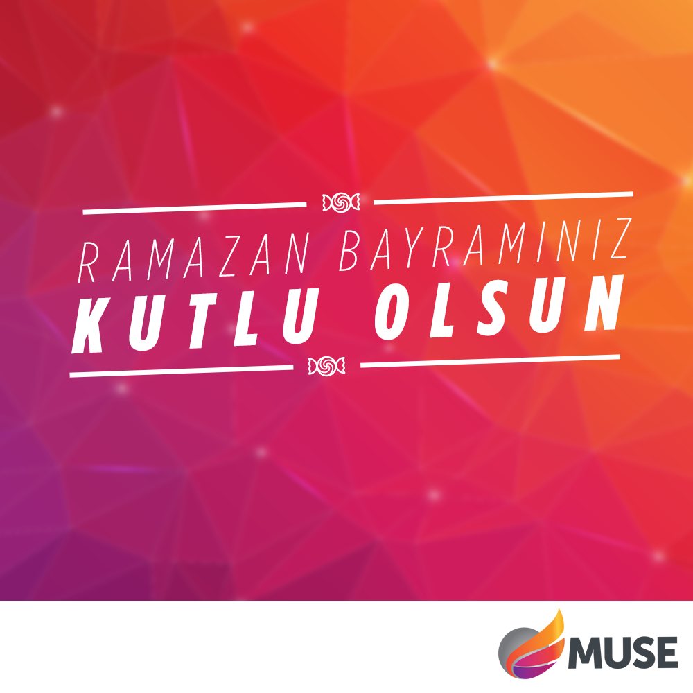 MuseIstanbul's tweet photo. Herkese iyi bayramlar dileriz. 🍬😊 #MuseNetwork #playonmuse #iyibayramlar https://t.co/6FcWq5GSmG