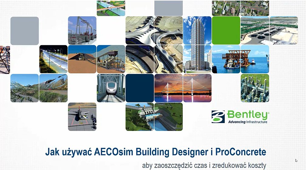 BentleyPolska's tweet image. Nagranie z webinarium na temat #AECOsimBuildingDesigner i #ProConcrete już dostępne: bit.ly/29eX7Je #BIM